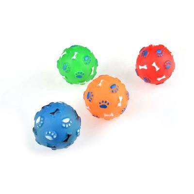 China High Quality Viable Dog Squeaky Toy Chew Toy Ball Dog Pet Toys Escape Food Ball For Pets for sale