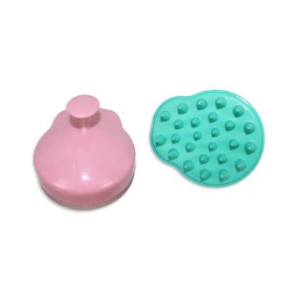 China Dog Bath Toys Factory Wholesale Silicone Pet Grooming Brush Dog Cat Hair Fur Remover Brush Massage Brush for sale