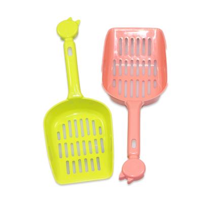 China Viable Pet Cat Accessories Wholesale Pet Supplies Cat Litter Shovel Plastic Pet Pooper Scooper for sale