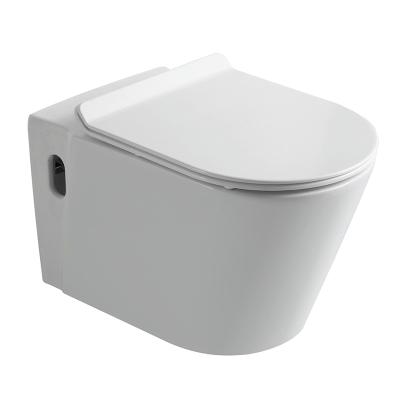 China Concealed European Style Tank Washdown P Trap Ceramic Bathroom Toilet Wall Mounted Chest Of Drawers for sale