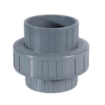 China DIN Standard PN10 PVC Union Fitting for Water System Corrosion Resistant for sale