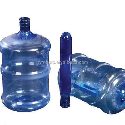 China 5 Gallon PET Preform 55mm Neck in Blue Color 100% Material for PET Bottle Production for sale