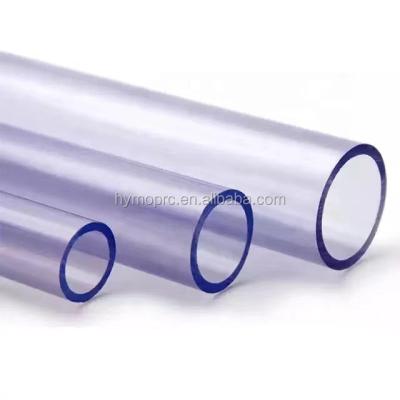 China Glue Connection PVC Clear Tube for Water Supply 3/4 Inch Transparent PVC UPVC Pipe for sale