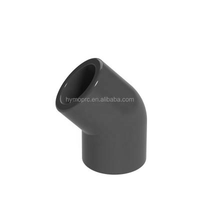 China Sample Yes Thread BSPT UPVC Pipe Fitting 1/2 PVC Elbow Connector for and Sanitary for sale