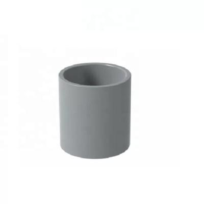 China Grey PVC Electric Pipe Fittings Plumbing Accessories Plastic Pipe Connection for Your for sale