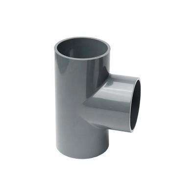 China Easy Installation Water Supply DIN Standard PVC Plastic Pipe Fittings for Furniture for sale