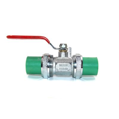 China 32mm PPR Union Ball Valve Manufactured by PPR Valve and Standard ASTM/DIN/ASNZ/JIS OEM for sale