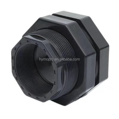 China STANDARD Thickness PVC Tank Connector for Plumbing Tank Fittings and Bulkhead Fitting for sale