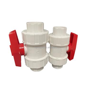 China OEM PVC Valve Fitting 1/2