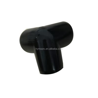 China Black PVC 3-Way Elbow for 1/2