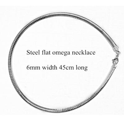 China Hotsale Stainless Steel Factory Price China Supplier Fashion Design OEM Production Stainless Steel 4MM/6MM/8MM Width Chain for sale