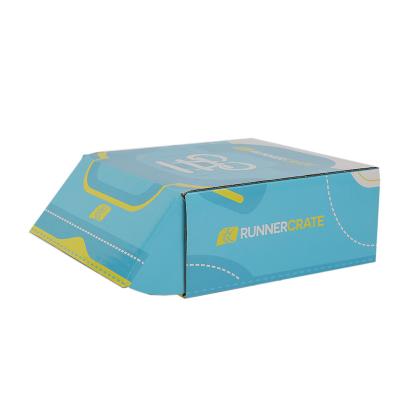 China Recyclable Custom High Quality Cosmetics Logo Lash Corrugated Ad Packaging Box for sale