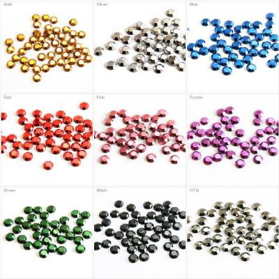 Китай Low Quality Korean Lead Free Flatback Rhinestuds Hot Fix Studs Wholesale Supplier продается