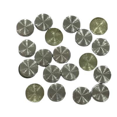 China Flatback Laser Cut Hot Metallic Fix Rhinestuds , Nailhead 2-12mm Bright Silver Color for sale