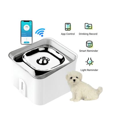 China Cat Pet Puppy Dog Automatic Smart Feeder Fountain Water App Wifi Travel Water Bottle Feeding Leak Proof Bpa Free for sale