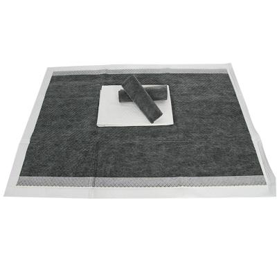 China Disposable Dog Stocked Carbon Bamboo Charcoal Pee Pad For Potty Urine Training for sale