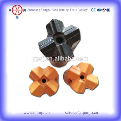 China Coaling Tapered Rock Drill Bit Cross Drill Bit Mining Drill Bit for sale