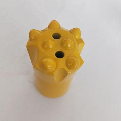 China Stone Mining Machinery Parts Rock Drill Bit Tools 7 Degree 34mm 36mm 38mm 41mm Taper Bits 11 Bit Tool Brocas Atlas For Gold Mining for sale