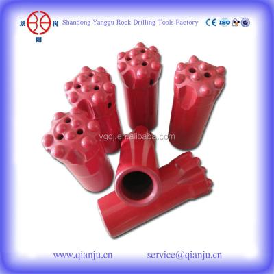 China Coal Bit For Rock Drilling Tungsten Carbide 9 Tips 45mm-R32 Thread Button Bit for sale