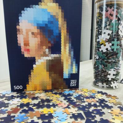 China Cartoon Toy OEM Jigsaw Maker Customized 1000 Puzzles For Game Adult Jigsaw Puzzles 1000 Pieces for sale