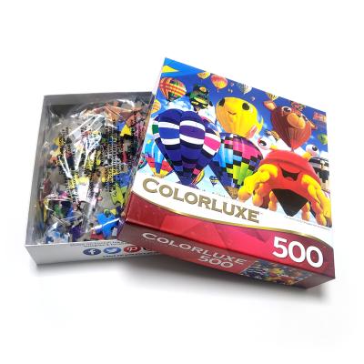 China Custom Cartoon Toy Puzzles Made 500 1000 PCS High Quality Toys Paper Puzzles for sale