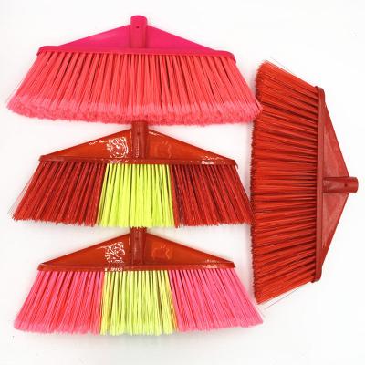 China Home Factory wholesale school dormitory sanitation quality durable broom upgrade five rows of thick brooms for sale