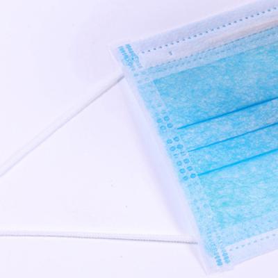 China Face Mask Used In Hospitals 17.5cm X 9.5cm Spun Bonded Non Woven Fabric for sale