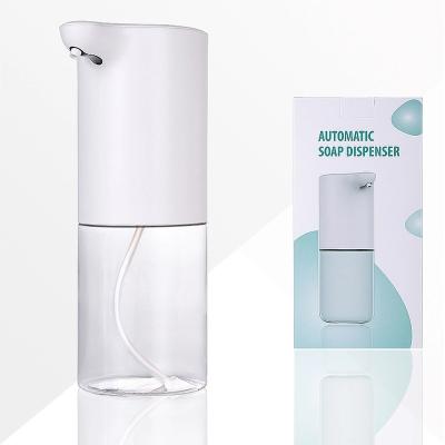 China Bathroom Portable Standing Sensor Touchless Non Contact Rechargeable Automatic Hand Sanitizer Foam Soap Dispenser for sale