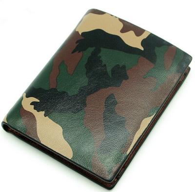 China Boshiho Camouflage Leather Rfid Blocking Bifold Mens Wallet Leather for sale