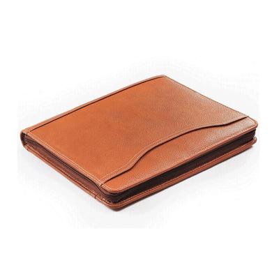 China Durable High Quality Leather Document Folder Folder With Holder For Tablet And Mobile Phone for sale