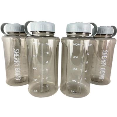 China Unisex 1000ml BPA Free Food Grade Tritan Material Safe Eco-Friendly Sports Shaker Bottle for sale