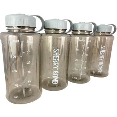 China 1000ml BPA Free Food Grade Tritan Sports Gym Unisex Safe Material Eco-Friendly Water Bottle for sale