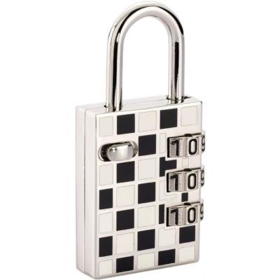 China Zinc Alloy Fancy Locking Accessories Padlock With Tsa Combination Lock for sale