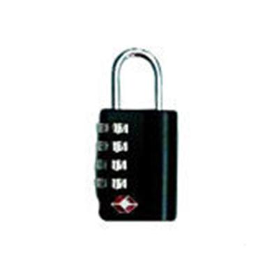 China Zinc Alloy TSA 4 Digital Code Padlock For Luggage for sale