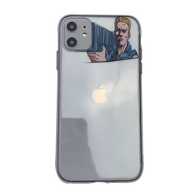 China Fashion transparent clear soft tpu phone case custom for iphone 11 for sale