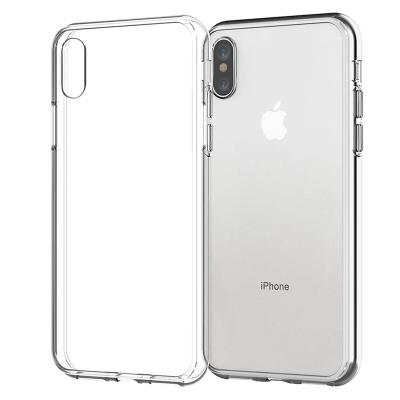 China 2.0MM Tpu Transparent Clear Clear Soft Cover Clear Phone Case For iphone 13 pro case mobile 12 max for sale