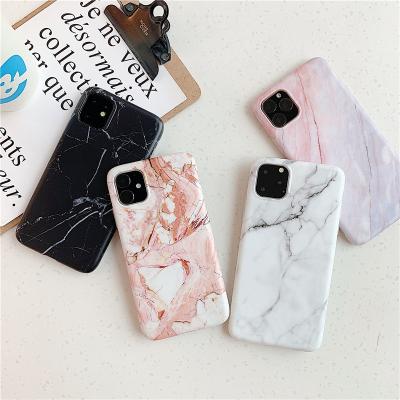 China Fashion TPU Frosted Marble Mobile Phone Case Cover For iphone x 11 11pro 11pro 12 12mini max 12PRO 12PRO max for sale