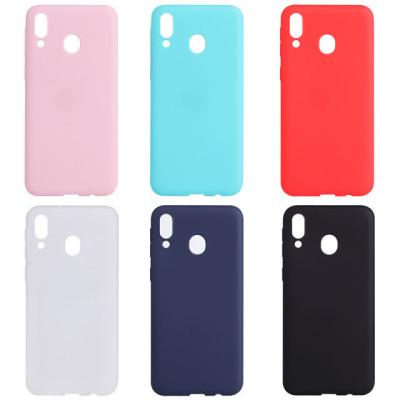 China Wholesale new simple tpu soft cell phone case for Samsung M20 for sale