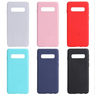 China Wholesale new simple tpu soft matte cell phone case for samsung s10 for sale