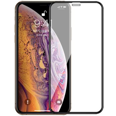 China High Permeability Full Cover Glass On For iPhone X XS XR Max Tempered Glass For iPhone 7 8 6 6s Plus 5 5S Pro Se 11 Screen Protector for sale