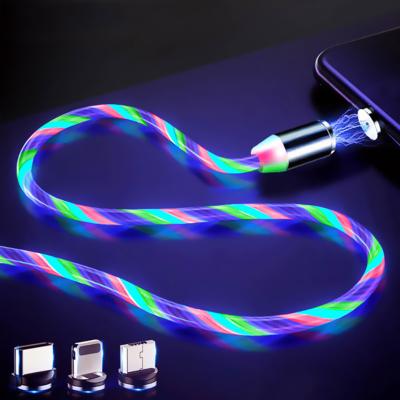 China Convenient Magnet Charging USB Magnetic Fast Charging Data Cable For iPhone for sale