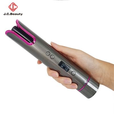 China DIY Hair Curling Stying 2020 New Design Hot Selling Rechargeable Radio Magic Automatic Portable Hair Curler, Automatic Hair Curler for sale