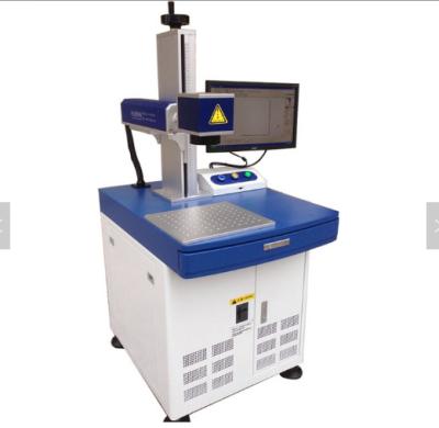 China Portable desktop fiber laser marking machine 20w metal marking machine for sale