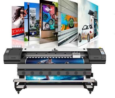 China Digital wallpaper printing machine 1440dpi dx6 heads banner sticker flex printing eco solvent printer for sale