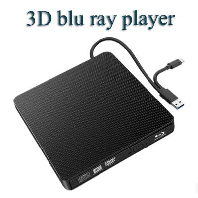 China Factory Direct Selling Usb 3.0 External DVD Players Portable Blu Ray Player Dvd Writer External Dvd Writer for sale