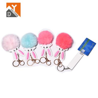 China Popular Sublimation Credit Card Grabber Key Chain DAYONG Girl Nails Long MDF Puller With Easy Clip To Hook Credit Card Grabber Key Chain for sale