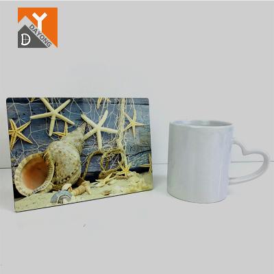 China Home decoration .office photo frame DAYONG MDF sublimation photo frame Memorial Day for sale