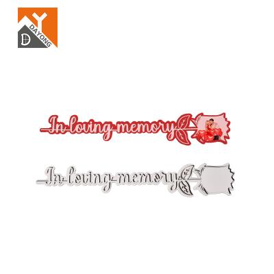 China DIY valentines day keepsake gift valentines day mdf 2022 in loving memory rose sublimation for sale