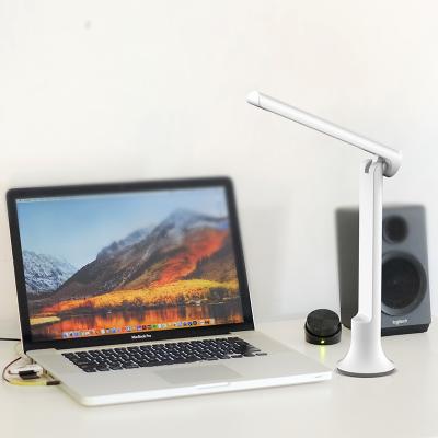 China New Contemporary Led Indicating Light Folding Eye Protection Desk Lamp Led Reading Lamp Touch Work Desk Tricolor Filling Study Lamp for sale