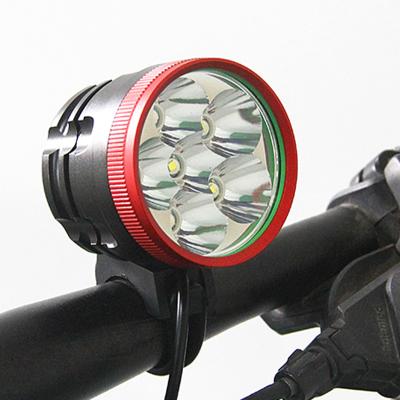 China Six-Core Super Bright 4800 Lumens LED Mountain Bike Light Cycling Light High Power Multi-bead Bicycle Light Z03 for sale